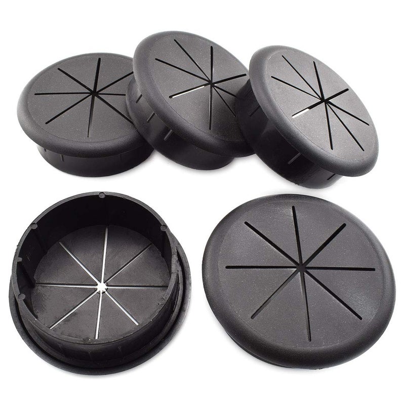 OZXNO 2-3/8 Inch Desk Grommet and Hole Saw Kit, OZXNO 5-Pack 60mm Flexible Desk Wire Cord Hole Cover with Matching Holesaw Drill Bits for Cable Organizer Wiring Management and Protection - Image 5